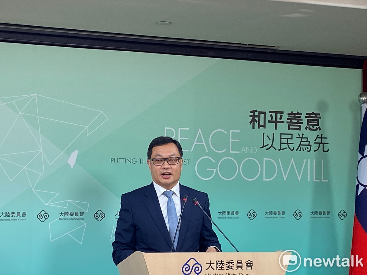 陸委會副主委陳明祺今（30）日在例行記者會表示，政府近3年查處任職中共黨政軍所屬單位已開罰37人，現在包括張經義在內，還有86人調查中。 圖：謝莉慧/攝