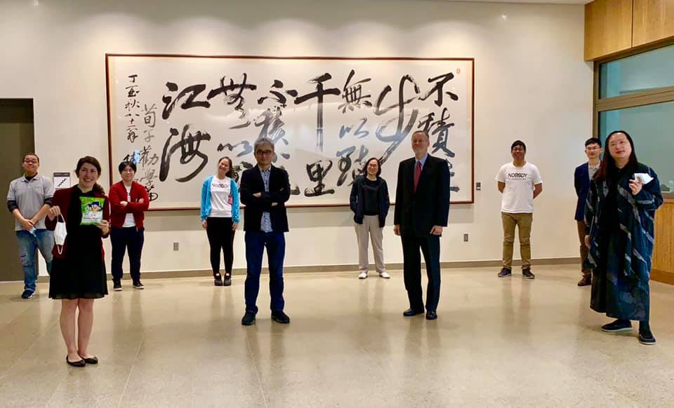 台美日印聚首AIT 圖:擷取自AIT臉書