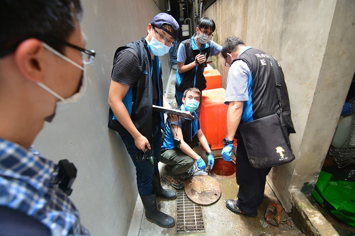 環保署查獲電鍍業者偷排有毒廢水至污水下水道。 圖：環保署／提供