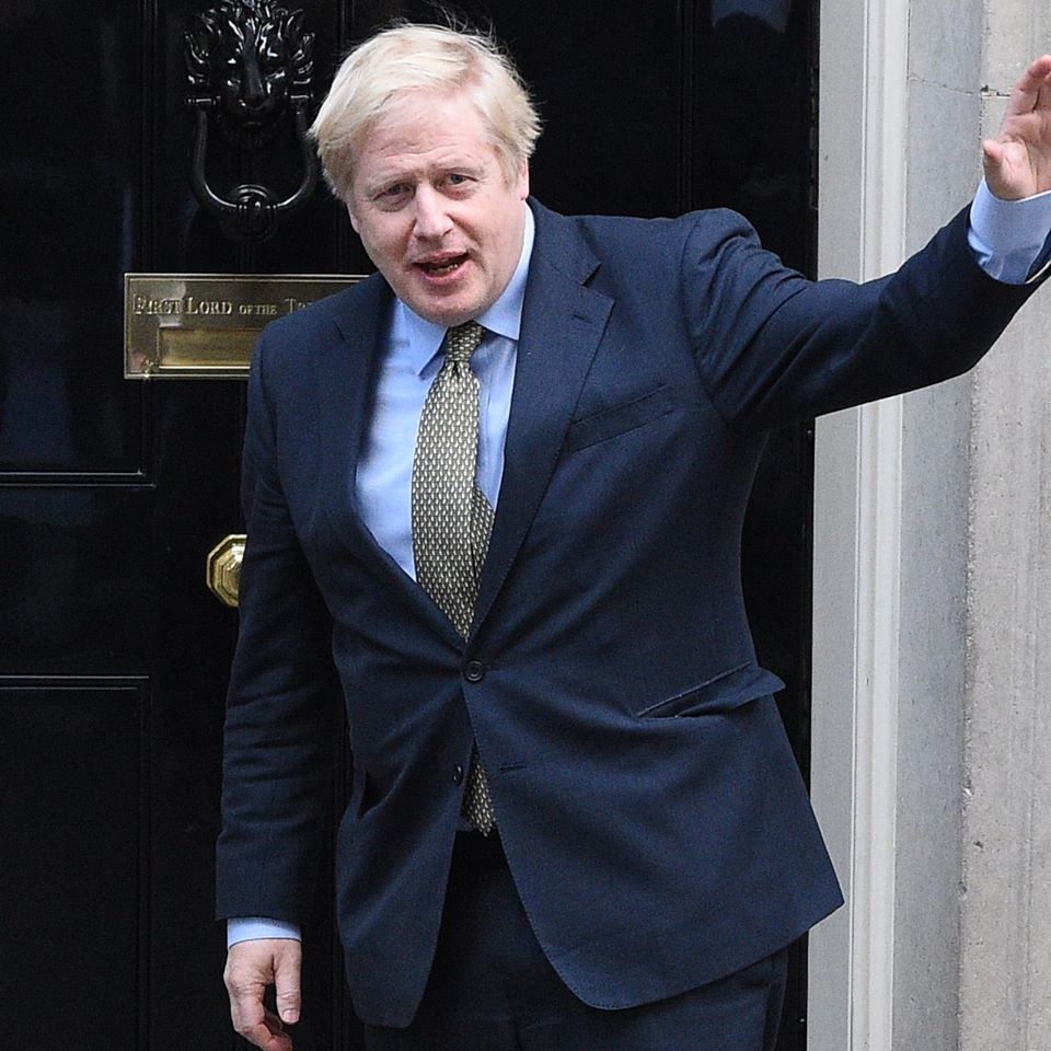 英國首相強生（Boris Johnson）。 圖：翻攝自強生臉書（資料照）