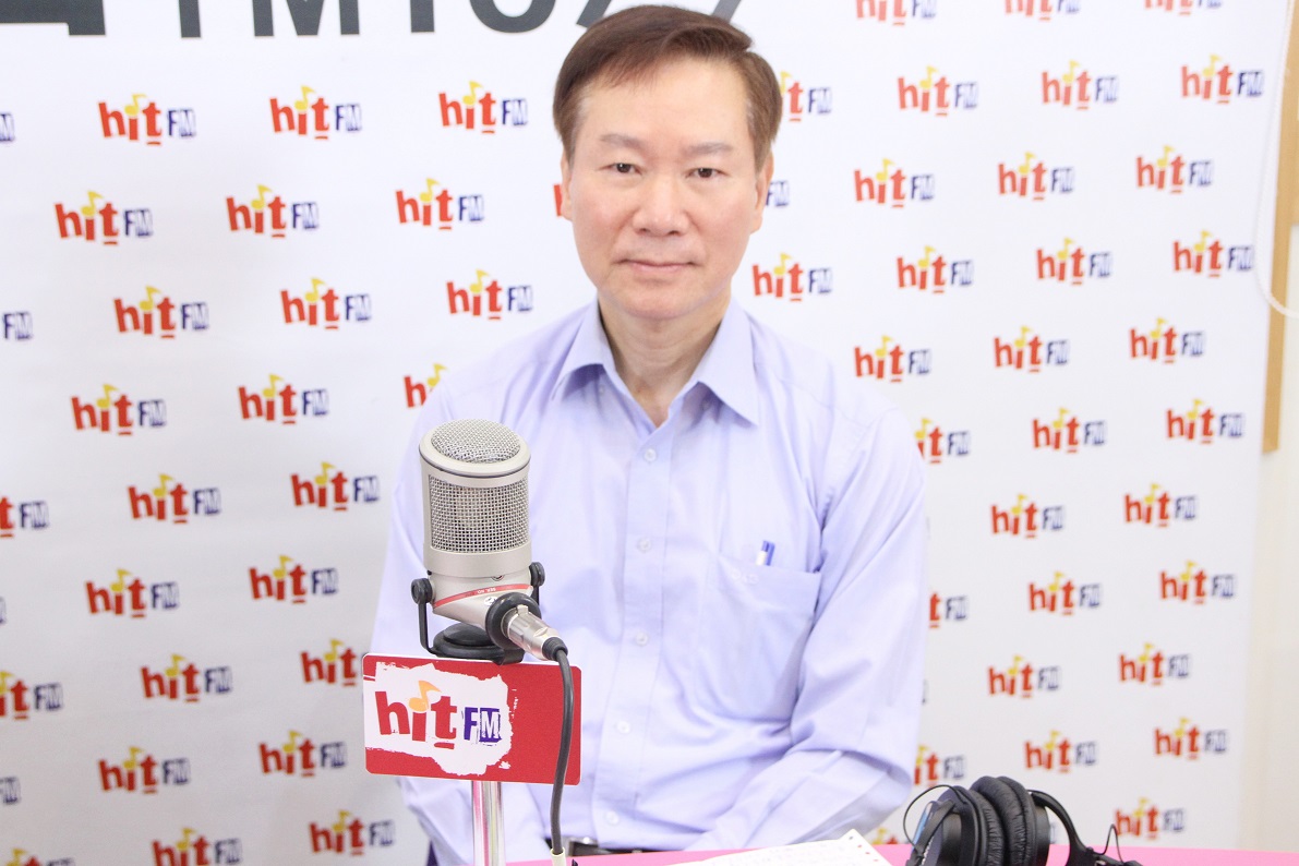 全國退警總會總會長耿繼文。 圖：Hit Fm《羅友志嗆新聞》製作單位/提供