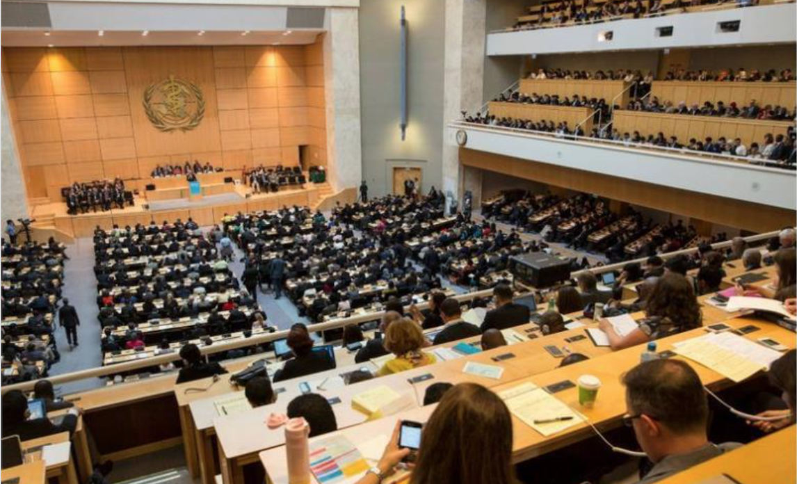 世界衛生大會（WHA）視訊會議今天登場。（示意圖） 圖：翻攝世界衛生組織臉書（資料照片）