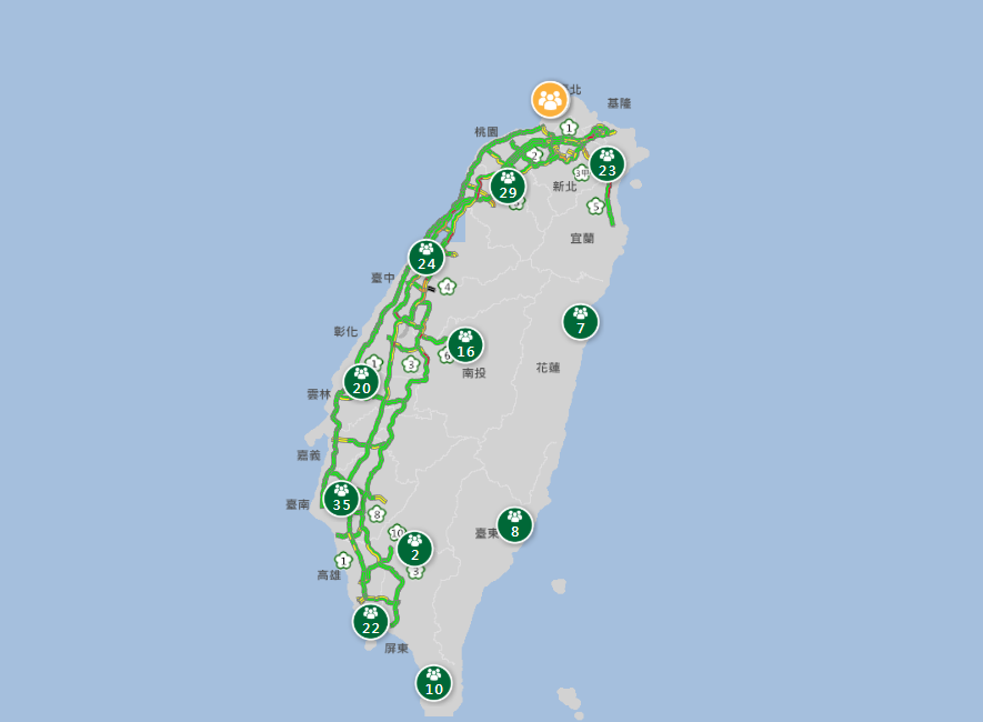 交通部擬將1968APP「轉型」，未來會根據APP上的熱點推出防疫旅遊。 圖：翻攝自1968APP