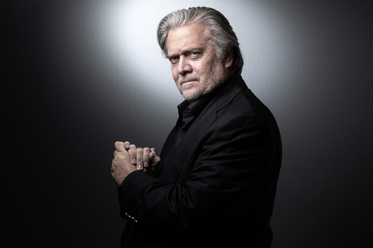 前白宮首席策士史蒂夫．班農（Steve Bannon） 圖:擷自Steve Bannon臉書