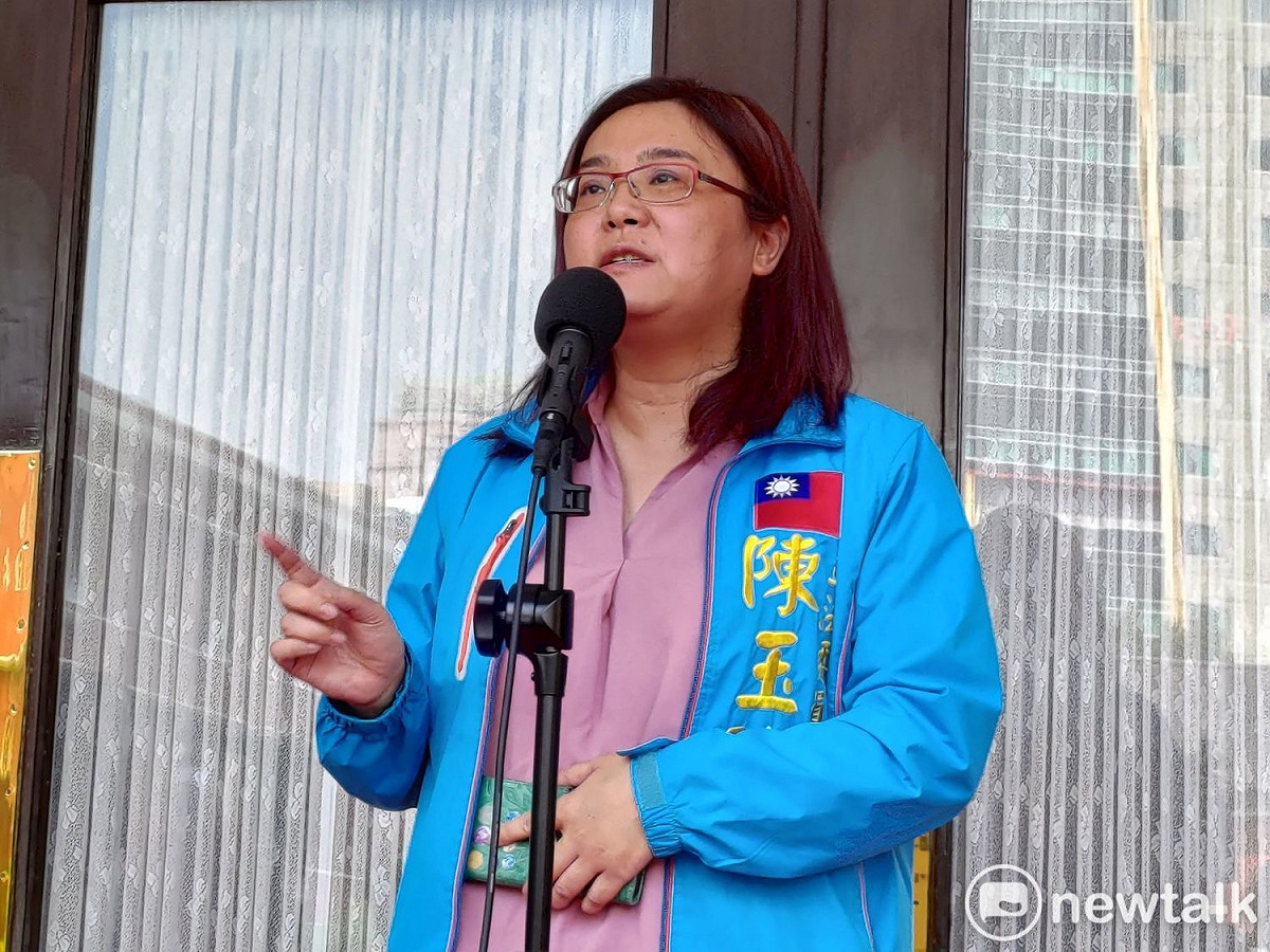 國民黨立委陳玉珍表示，蔡英文隱喻，將中國大陸跟台灣的連結切割開來。 圖：黃建豪/攝（資料照）