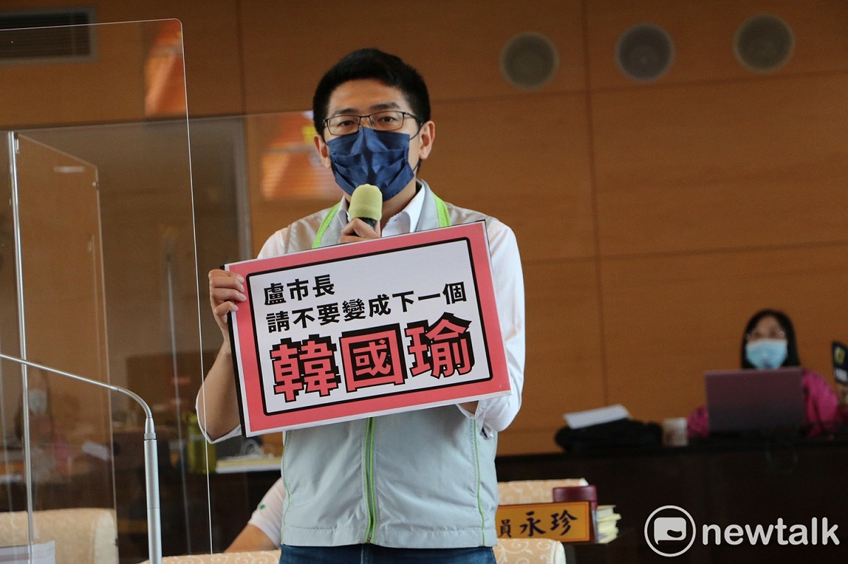 黃守達希望盧秀燕不要成為下一個韓國瑜。 唐復年/攝