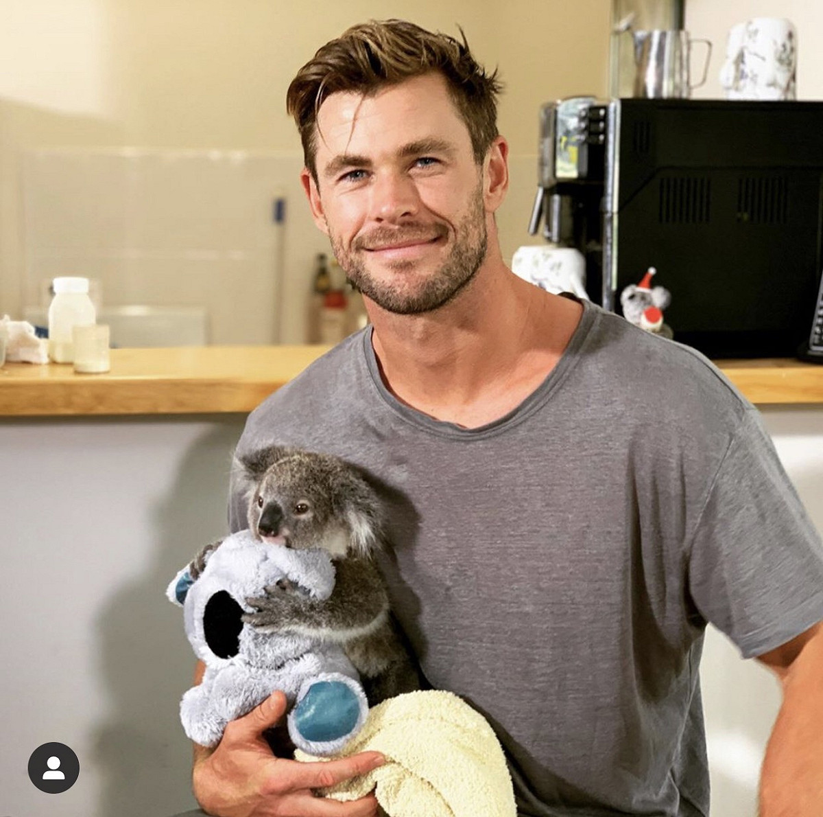 克里斯漢斯沃平時很常在Instagram分享影片。 圖：翻攝克里斯漢斯沃Instagram