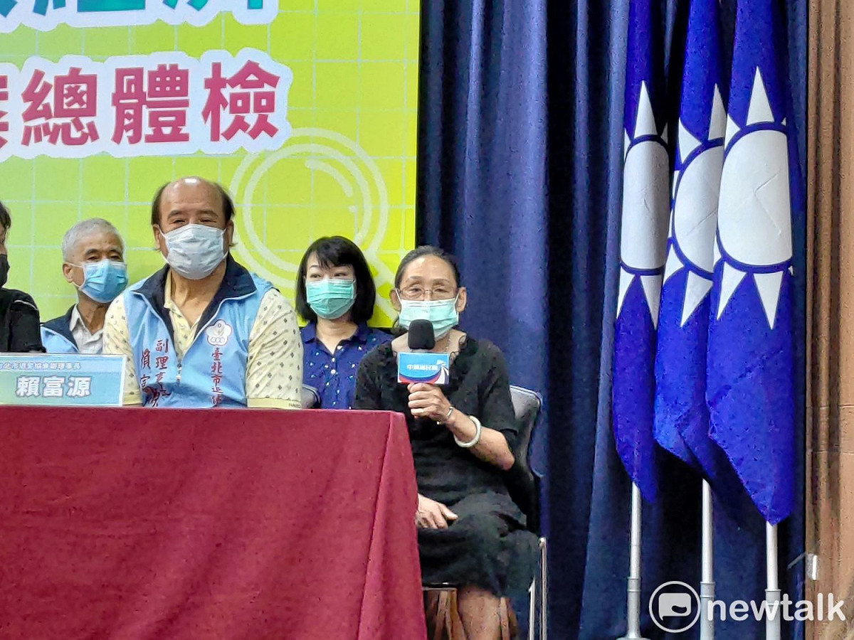 遭槍殺刑警林安順遺孀王貞文。 圖：黃建豪/攝