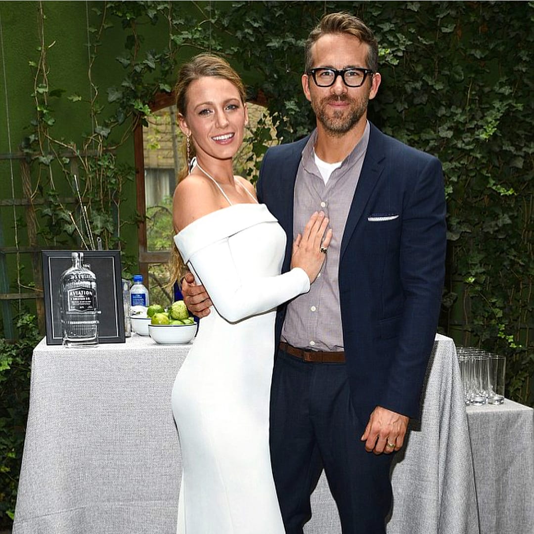萊恩雷諾斯（Ryan Reynolds）與布蕾克萊芙莉（Blake Lively）結婚8年，感情甜蜜。 圖：翻攝自萊恩雷諾斯IG