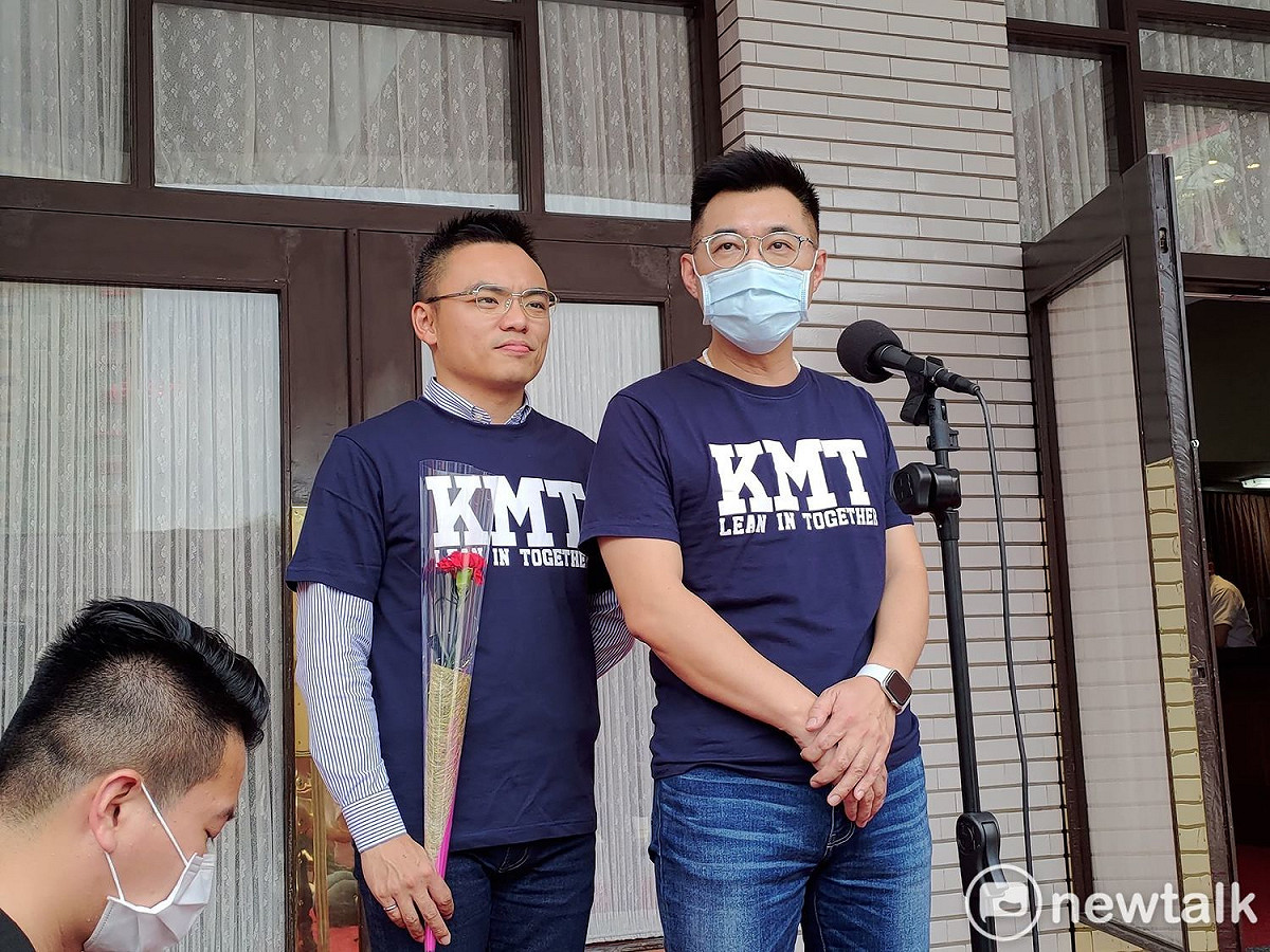 國民黨主席江啟臣。 圖：黃建豪/攝