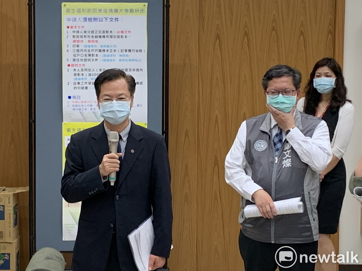 龔明鑫說，紓困陳時中應該是一個團隊，只要大家努力做好自己的工作，每個人都是台灣之光，每個人都是陳時中。 圖：林昀真／攝