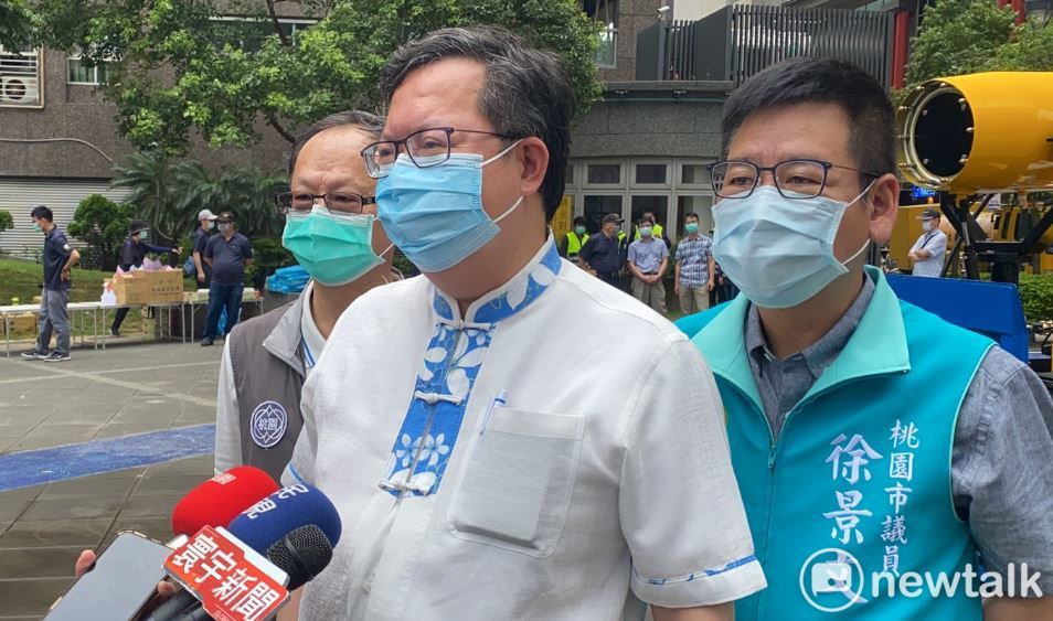 鄭文燦認為，急難紓困申請資料應由地方盡速審核、盡速發放，才是最好的做法。 圖：林昀真/攝