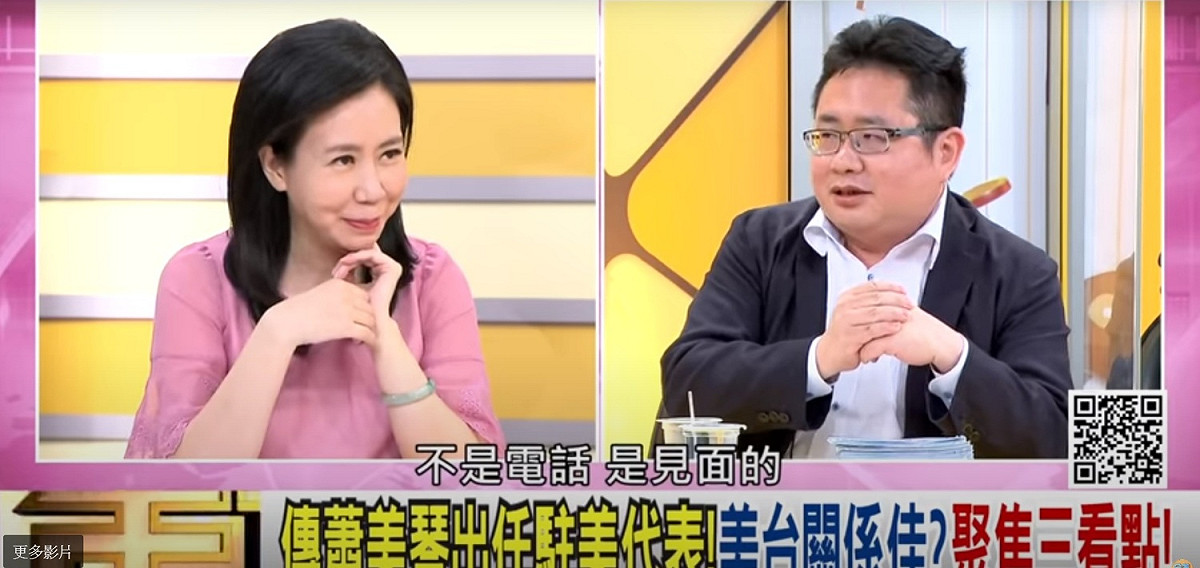 矢板明夫曝未來將推動川蔡會 圖:擷取自Youtube