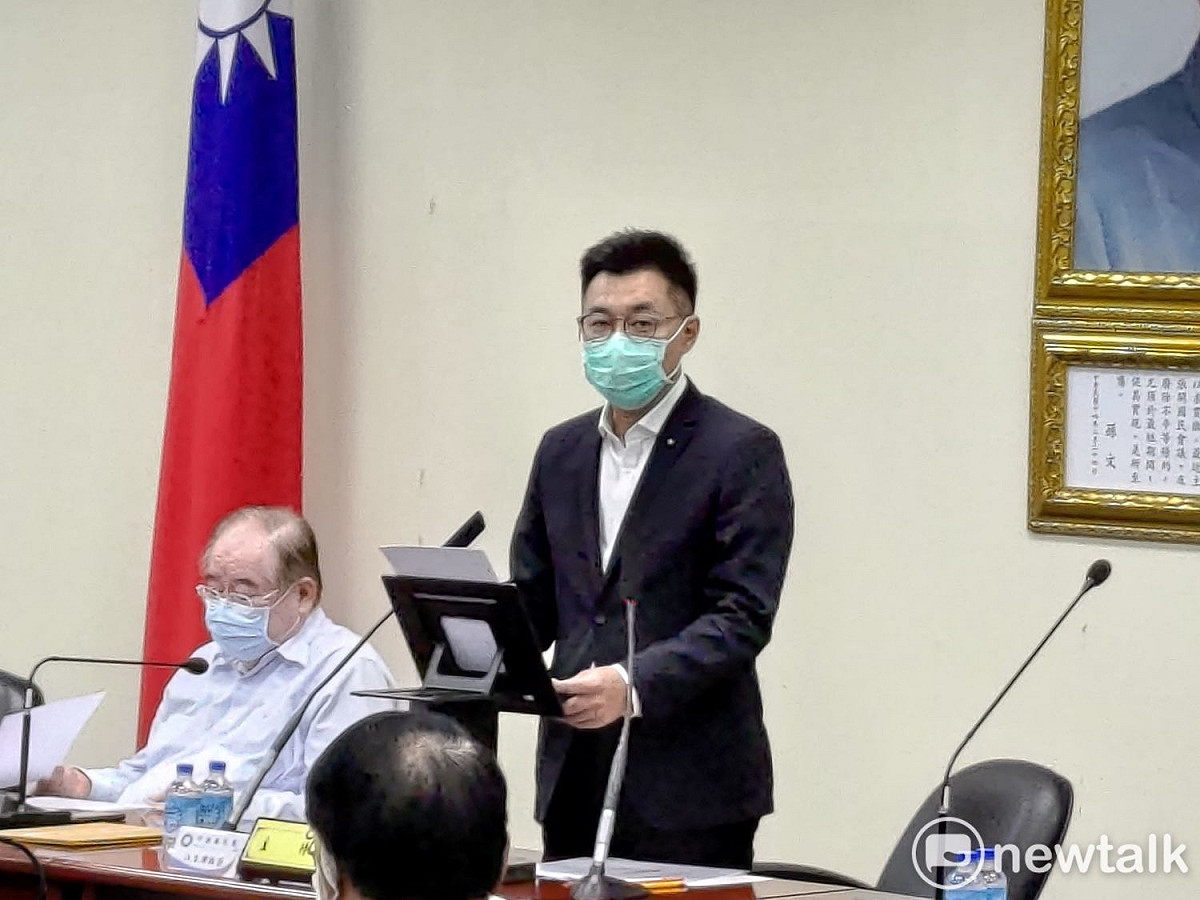 國民黨主席江啟臣。 圖：黃建豪/攝（資料照）