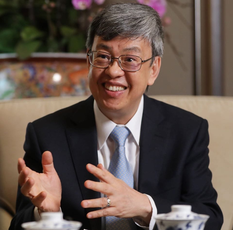 副總統陳建仁表示，520卸任後將回中研院作為上主手中的小鉛筆，繼續作研究、發表論文、寫書。 圖：翻攝陳建仁臉書