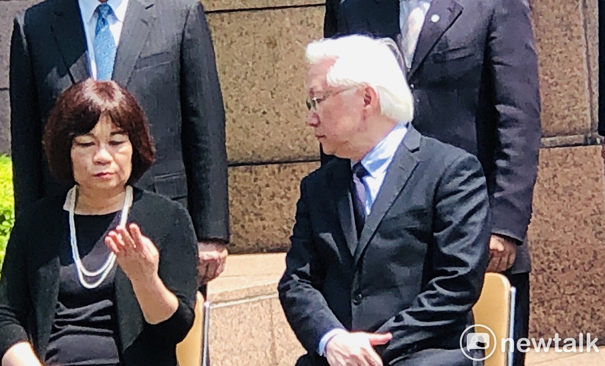 國發會主委陳美伶（左）確定不續任。 圖：謝莉慧/攝