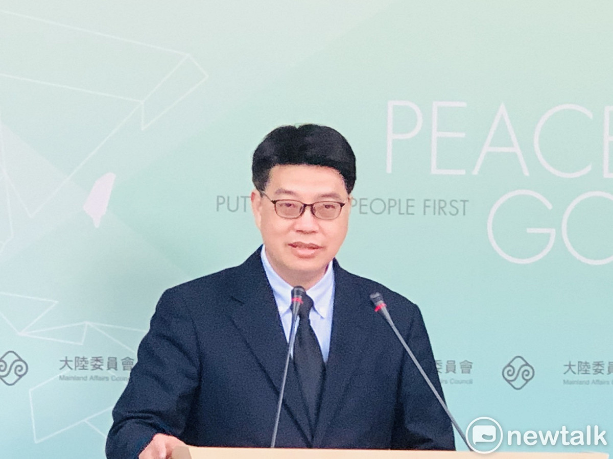 陸委會副主委兼發言人邱垂正。 圖：謝莉慧/攝