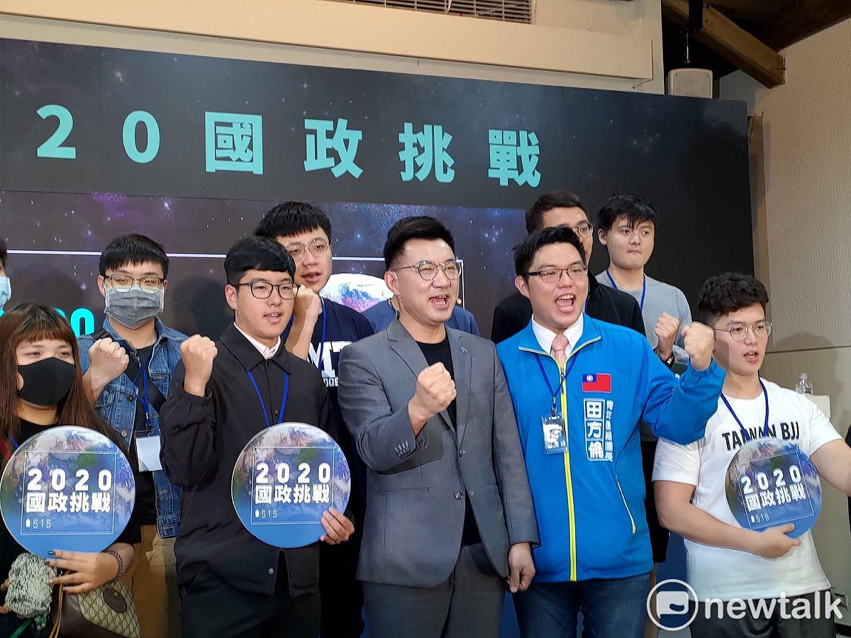 國民黨主席江啟臣日前主持國政挑戰記者會，呼籲總統蔡英文放下朝野對立。 圖：黃建豪/攝（資料照）