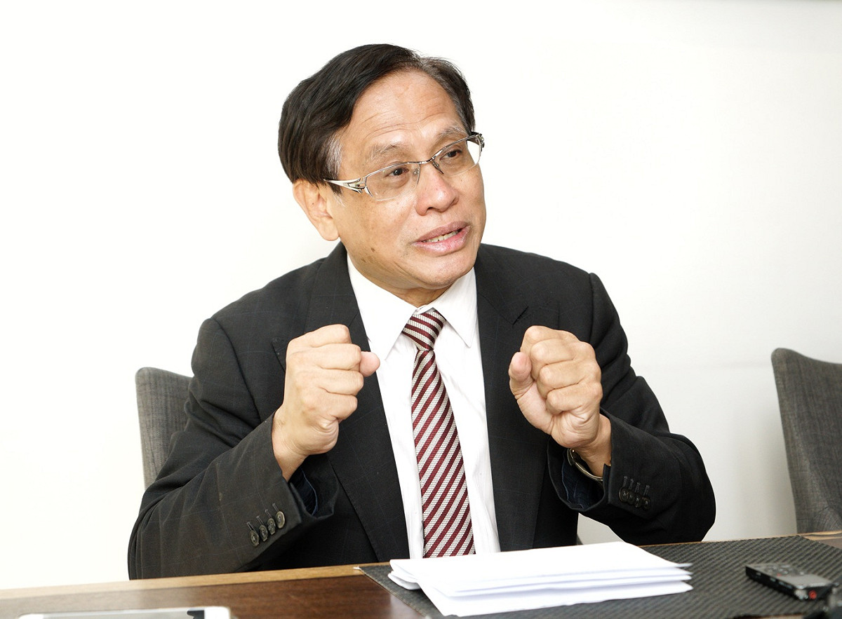 民視股東常會今天登場，前董座郭倍宏（圖）支持的民視創辦人田再庭以高票當選董事，但在七席董事中只攻下一席，未能成功拿下民視經營權。 圖：張良一/攝(資料照片)