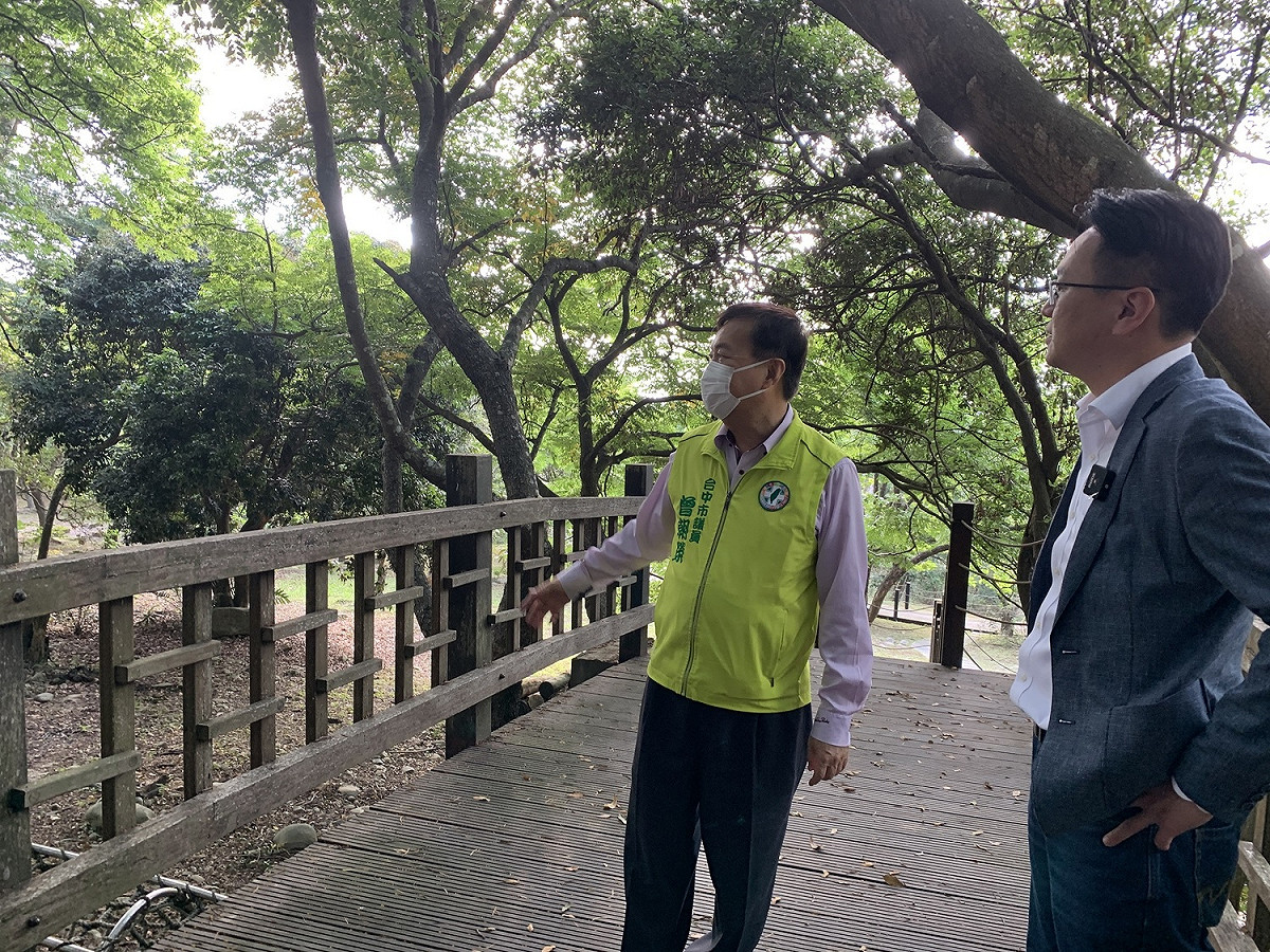 立委莊競程爭取大坑升級為國家風景區。 莊競程服務處/提供