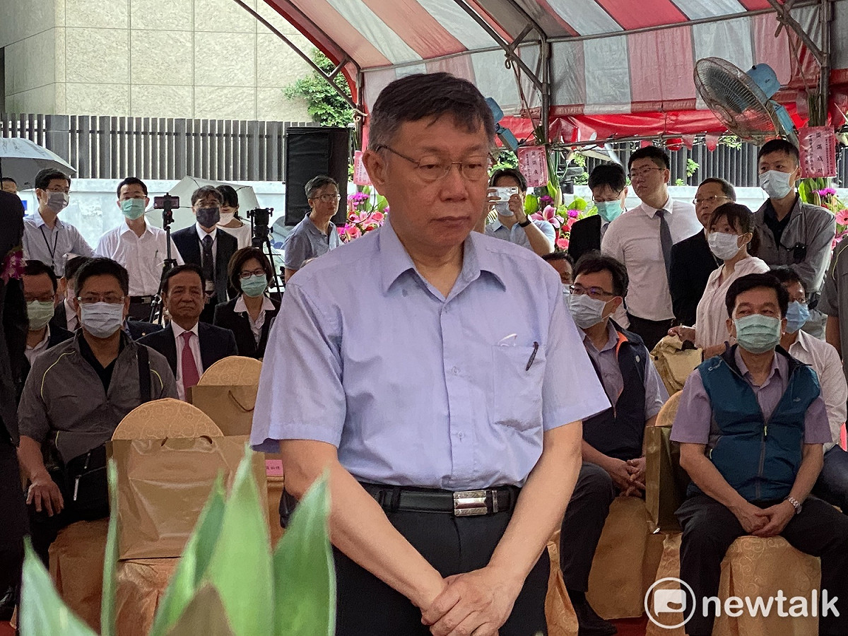台北市長柯文哲。 圖：周煊惠 ／攝
