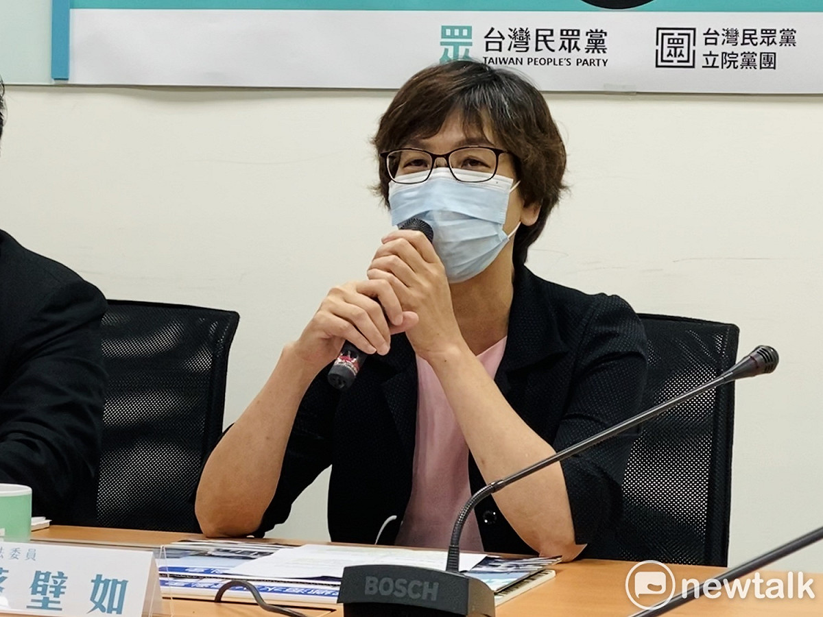 民眾黨立委蔡壁如。 圖：周煊惠 ／攝
