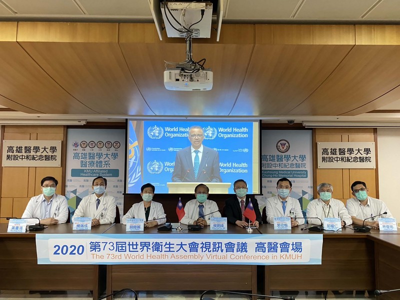 高雄醫學大學教授關皚麗身為世界國際外科學會候任理事長，獲邀參與18日視訊會議。 圖：高醫/提供