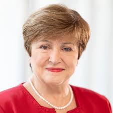 國際貨幣基金（IMF）總裁喬治艾娃（Kristalina Georgieva）。 圖 : 翻攝自臉書
