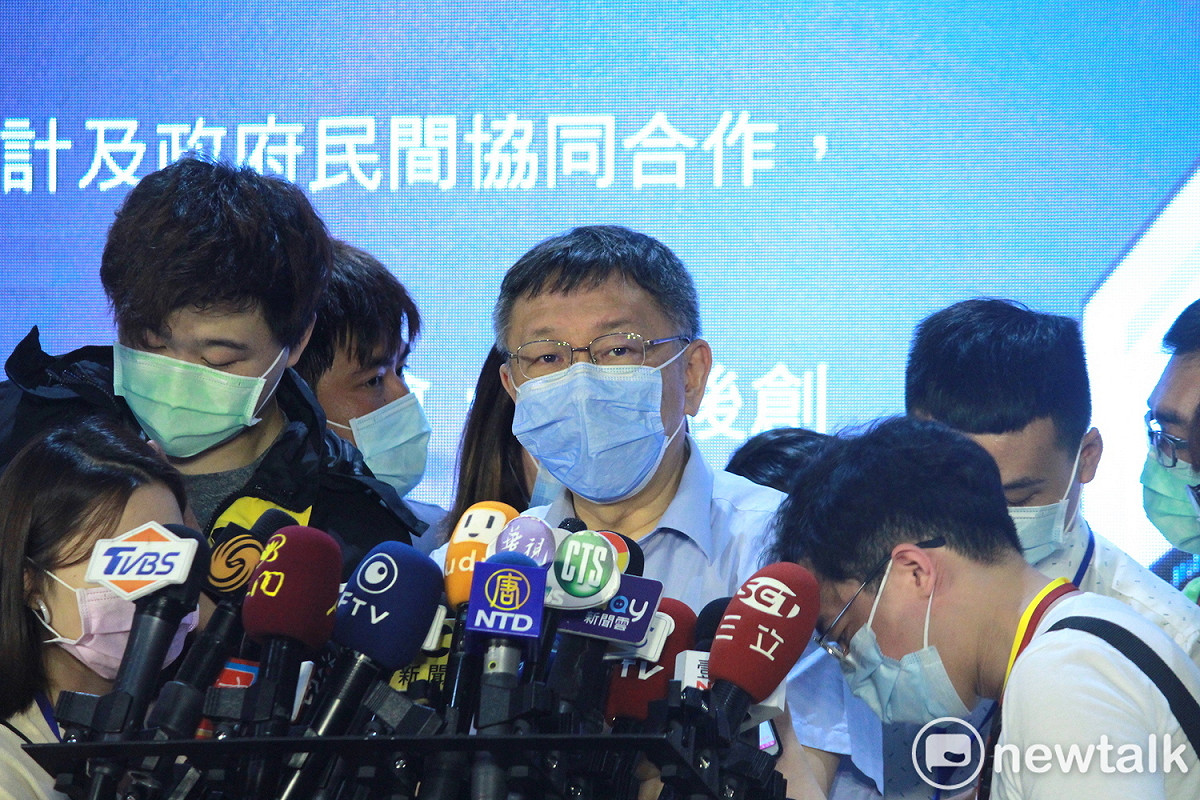 台北市長柯文哲。 圖：周煊惠 ／攝