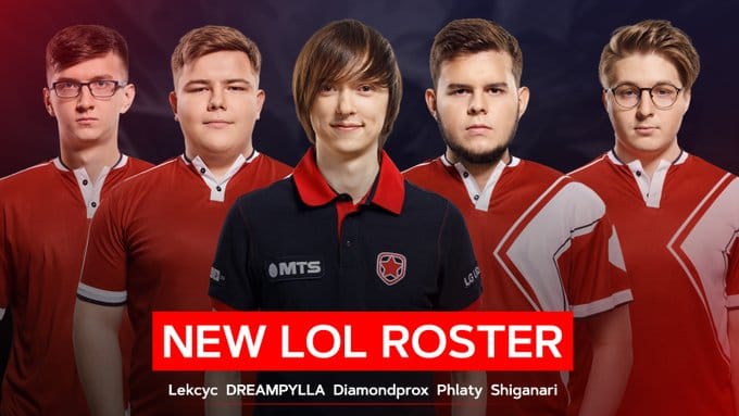 Gambit Esports網羅在今年春季季後賽打敗他們的原RoX戰隊四名選手。 圖：翻攝自GMB Twitter
