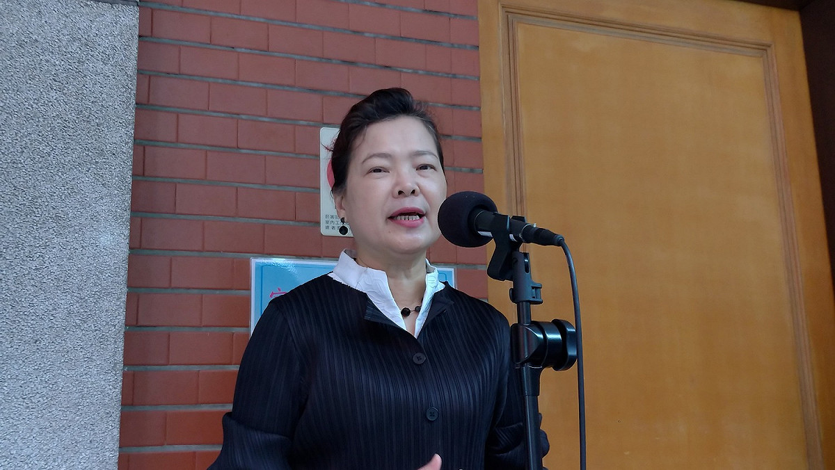 經濟部次長王美花列席經委會。 圖:陳佩君/攝