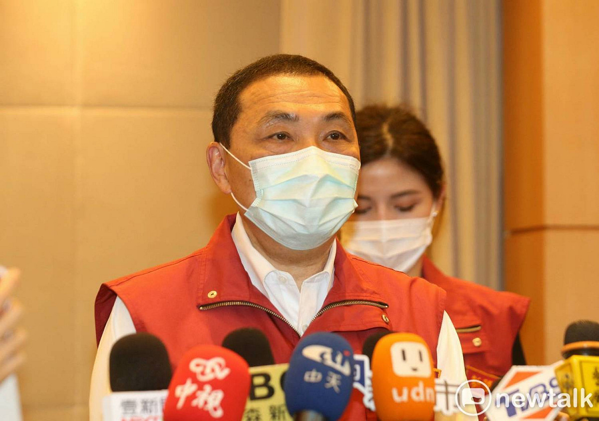 侯友宜說，總統就職是國家大事，絕對比他主持市政會議還重要，希望大家上下一心，全力為中華民國做事。 圖：林昀真／攝