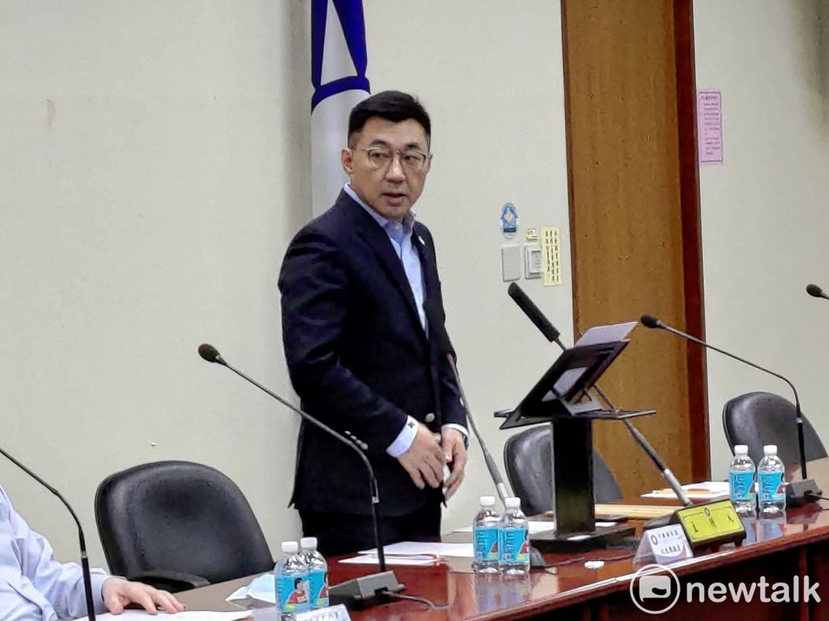國民黨主席江啟臣。 圖：黃建豪/攝（資料照片）