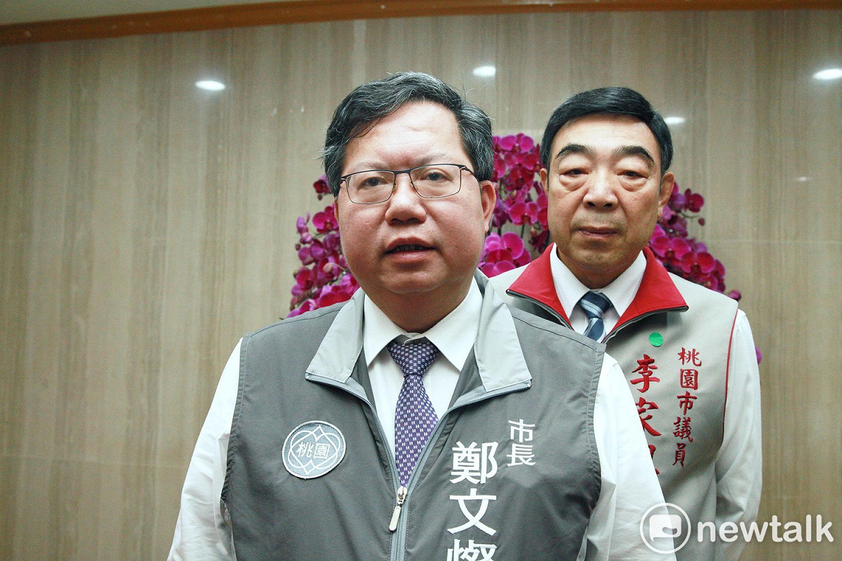 鄭文燦強調，台灣是民主體制，悖離此原則都是不尊重台灣人民的選擇權，他認為中共近來在兩會提出的聲明「沒有新意」。 圖：林昀真／攝