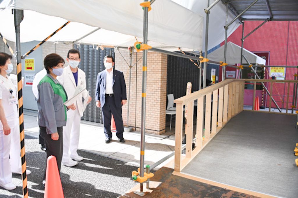 東京都近日疫情有趨緩現象，若情況持續改善，有望在25日解除緊急狀態宣言。 圖：翻攝東京都官方推特