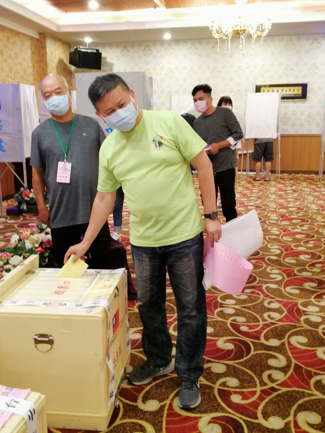 台中市議員李天生以 11,202票，當選民主進步黨台中市黨部第六屆主任委員。 民進黨台中市黨部/提供