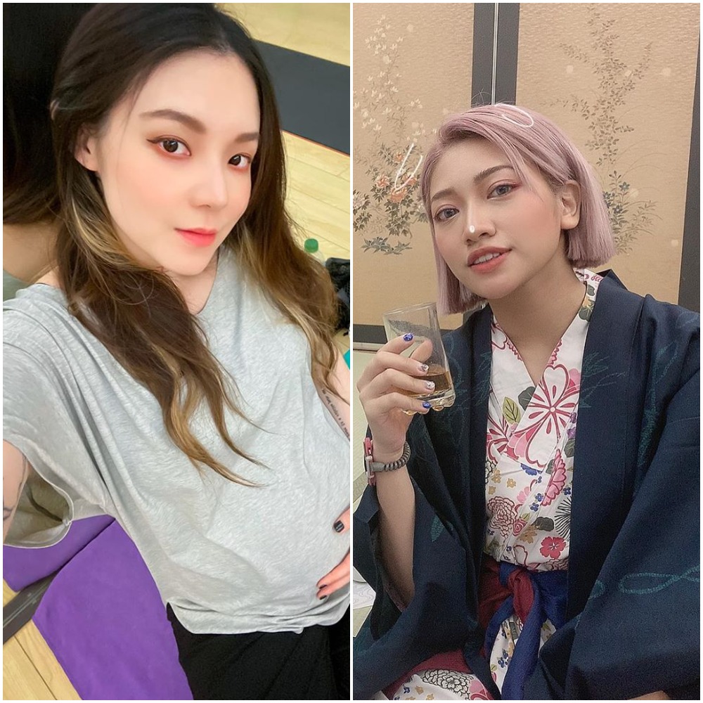 歐陽靖(左)對於近期日本女星木村花(右)因網路霸凌而輕生的事件，有感而發在臉書分享親身經歷。 圖 : 翻攝自歐陽靖臉書、木村花IG