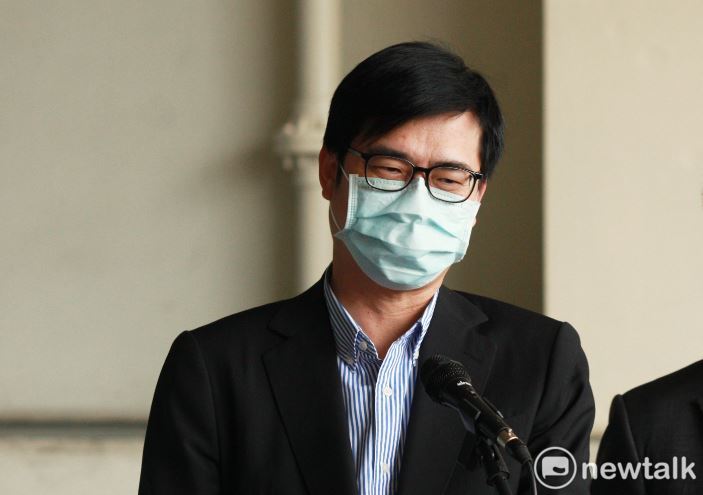 陳其邁強調他現在就是把行政院副院長工作做好，至於罷韓後是否投入高雄市長補選，他說「現在談這個還言之過早。」 圖：林昀真/攝