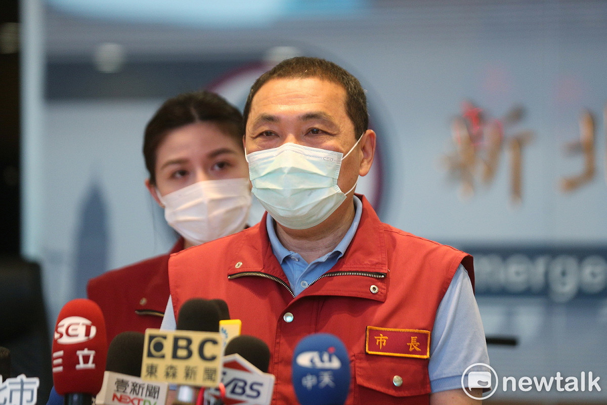 侯友宜表示，只要能幫助新北帶動庶民經濟，他都願意跟所有人結盟。 圖：林昀真／攝