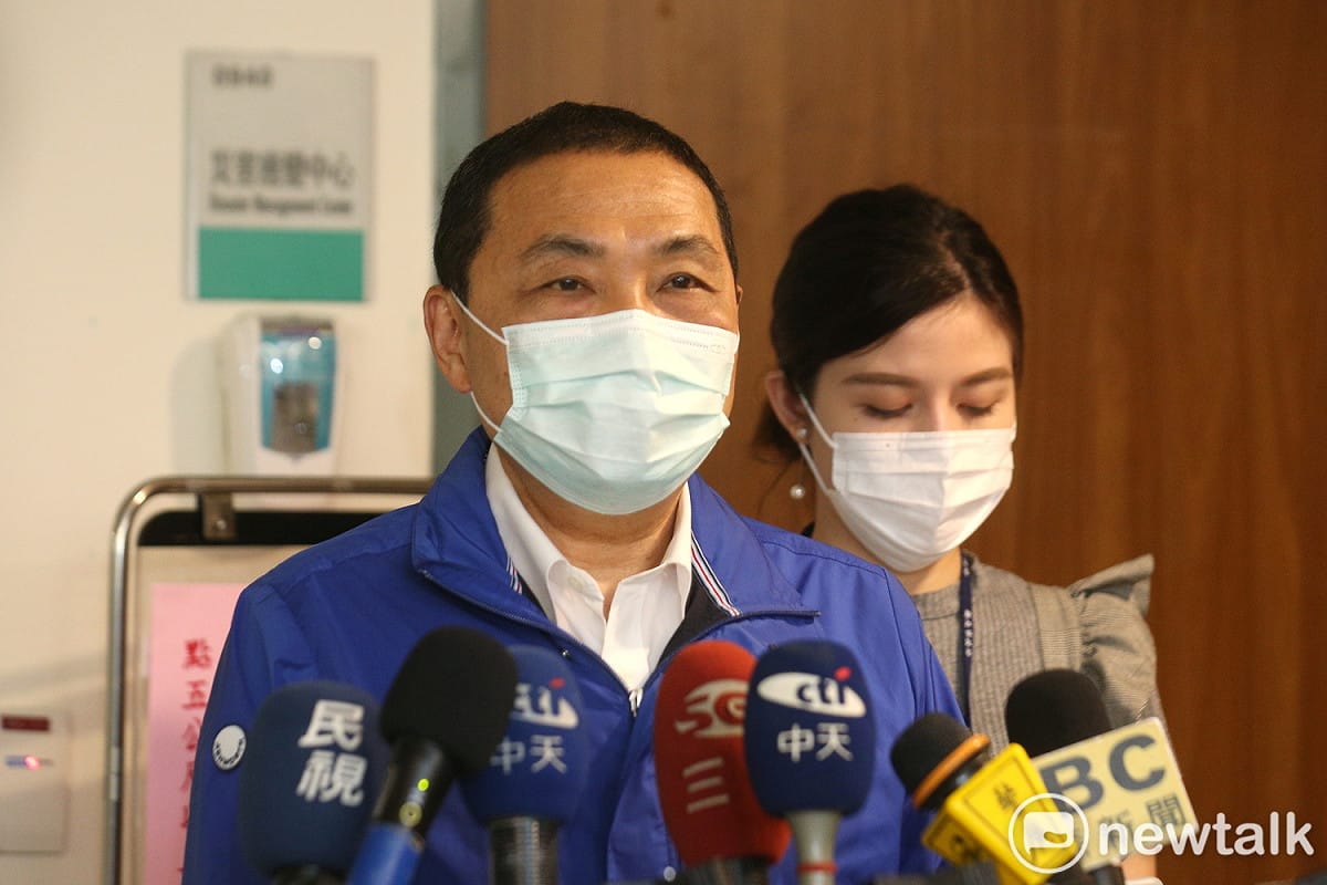 侯友宜表示，總統就職是國家慶典大事，他早有準備參加，至於其他未參加縣市，他都予以尊重。 圖：林昀真／攝
