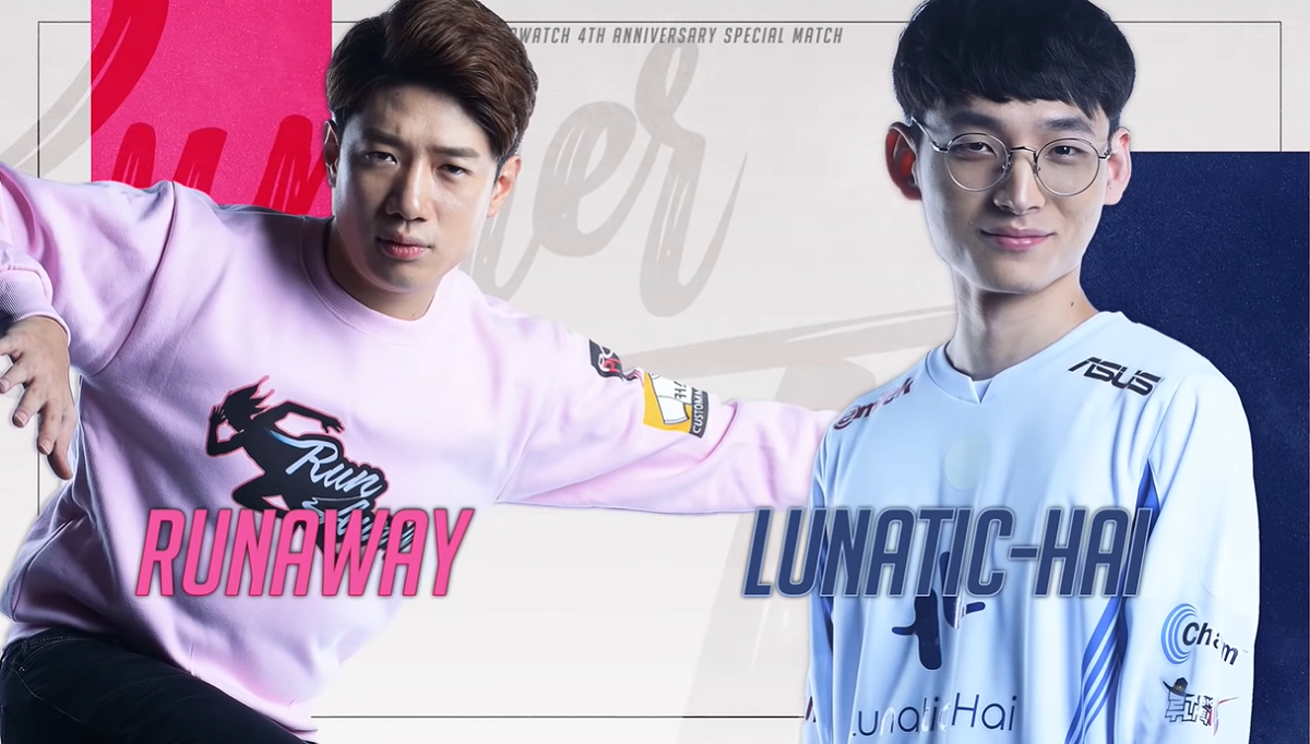 APEX聯賽S2總決賽組合－Lunatic-Hai v.s RunAway這個經典對戰組合即將在5月31日以表演賽形式回歸眾人眼前。 圖：翻攝自YouTube