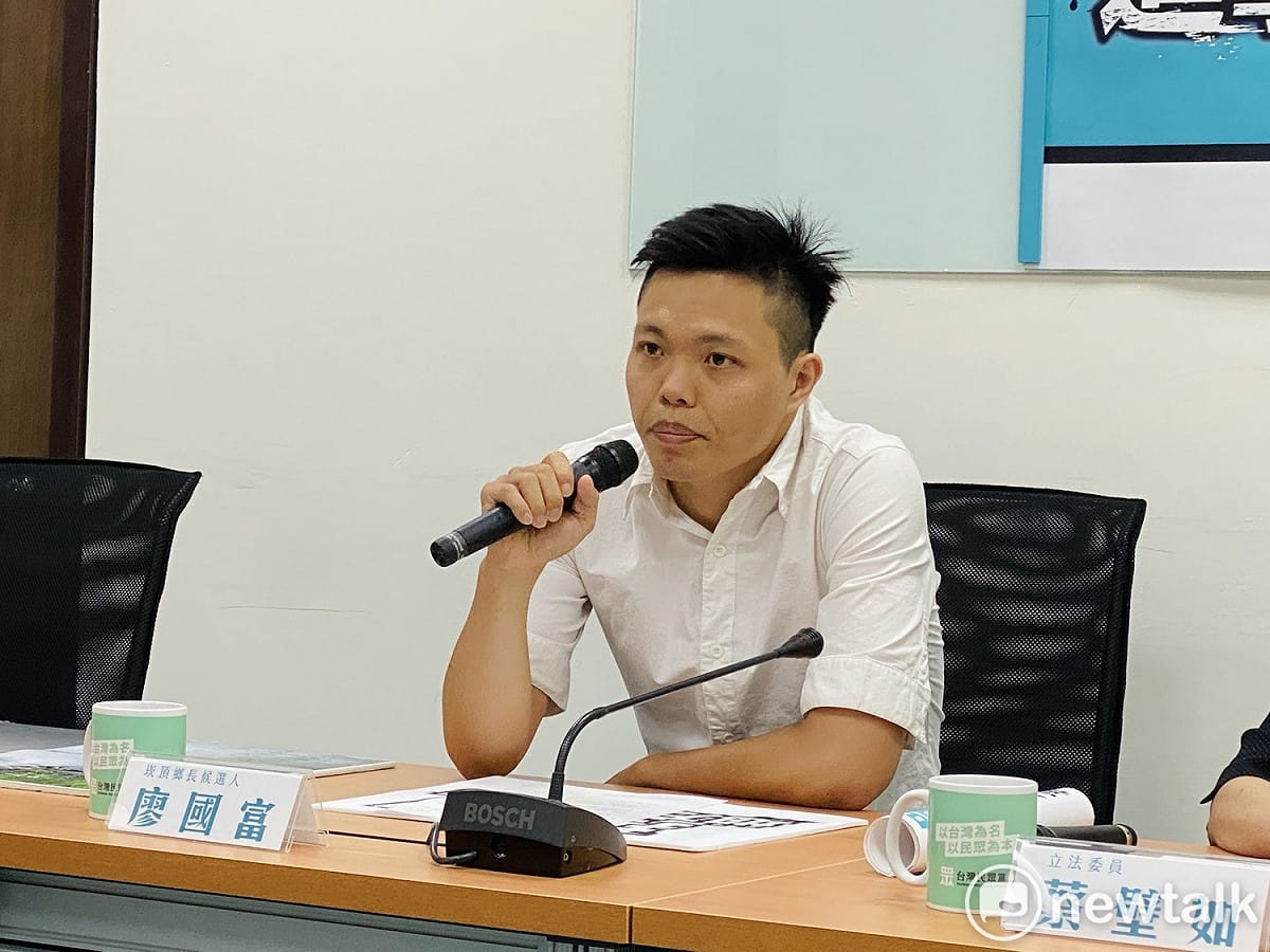 屏東縣崁頂鄉長參選人廖國富傳出被民進黨挖角。 圖：周煊惠 / 攝（資料照）