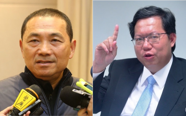 新北市長侯友宜、桃園市長鄭文燦成為六都具五星評價的縣市長。 圖:新頭殼合成