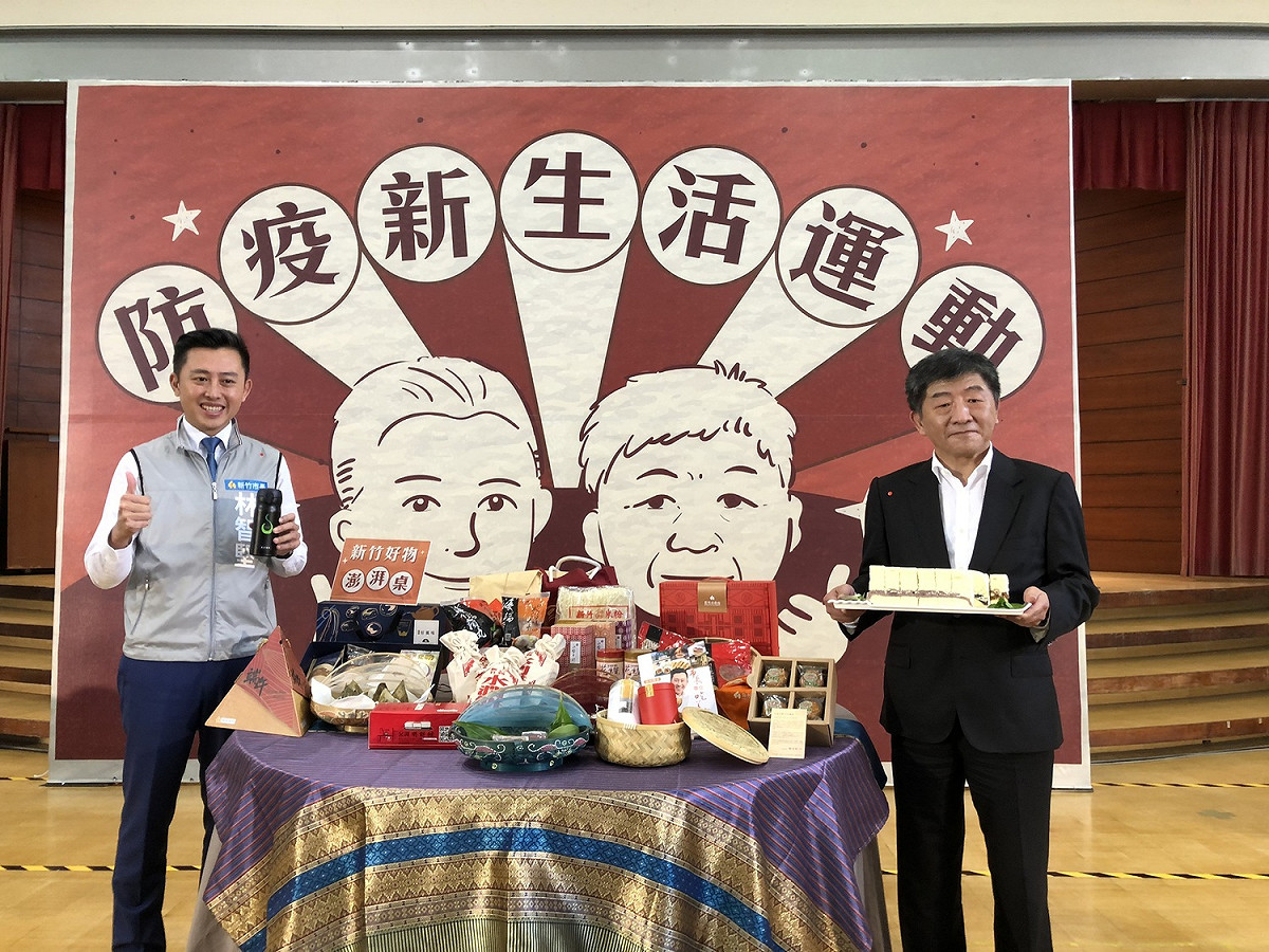 陳時中今到新竹市推行新生活運動 圖:新竹市政府提供