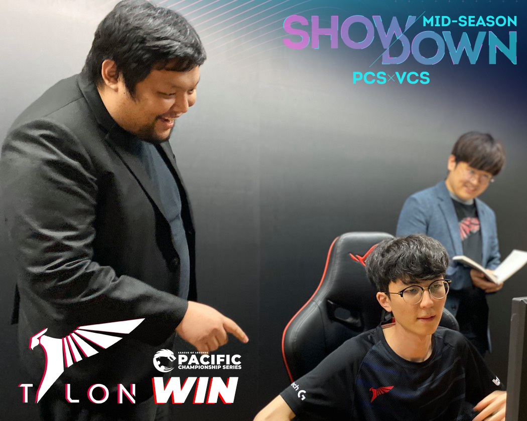 太平洋霸主Talon Esports在季中對決橫掃越南賽區，只有在第二輪內戰輸給Machi Esports。 圖：翻攝自PCS臉書