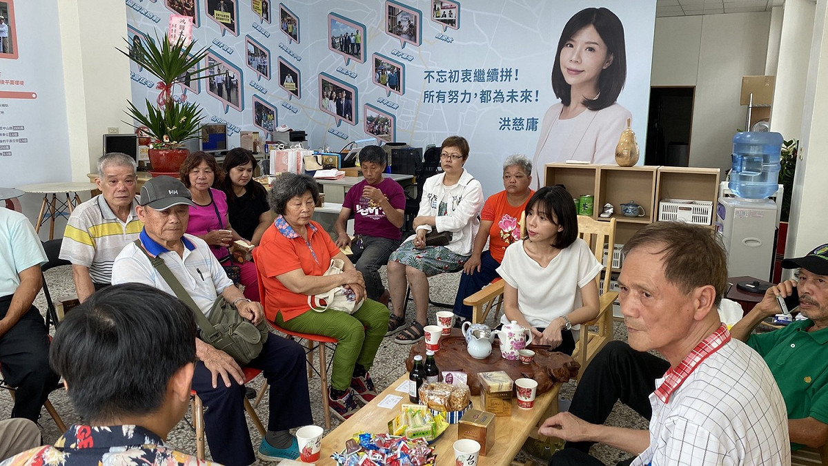洪慈庸辦公室是去年大選期間的蔡英文洪慈庸聯合神岡總部。 圖：洪慈庸辦公室/提供