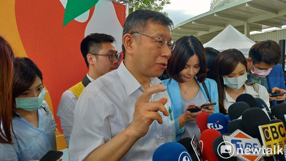台北市長柯文哲。 圖 : 陳佩君/攝