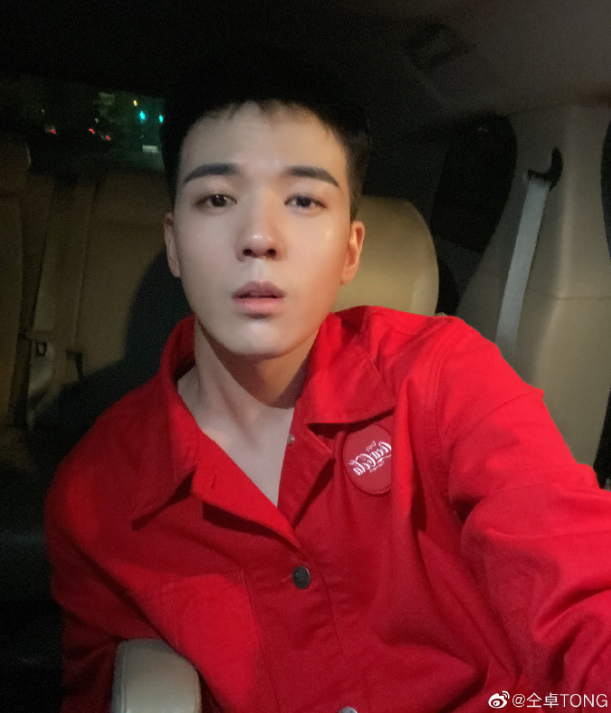 中國男星仝卓。 圖：翻攝自微博