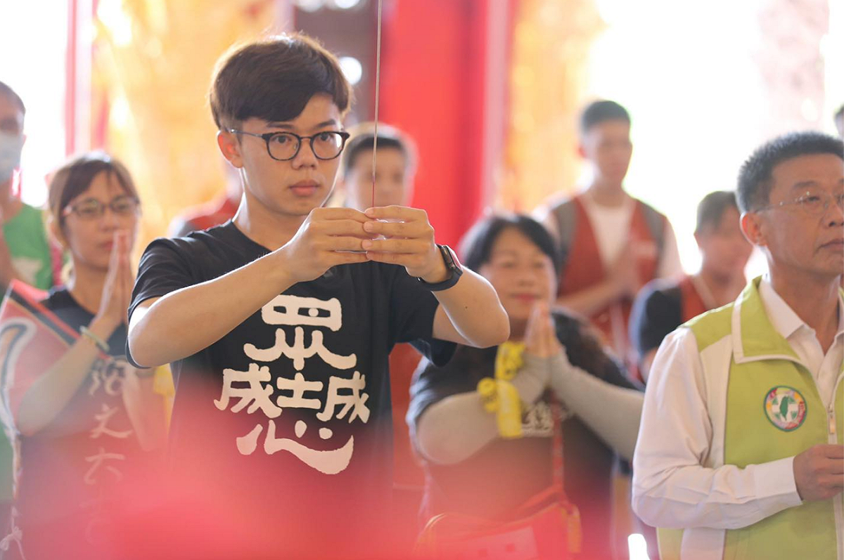 台灣基進三民區議員參選人張博洋。 圖：翻攝自Wecare高雄臉書