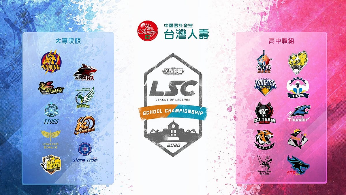 台灣人壽LSC第三屆校園聯賽例行賽將在6月8日正式以線上賽形式回歸。 圖：TESL提供